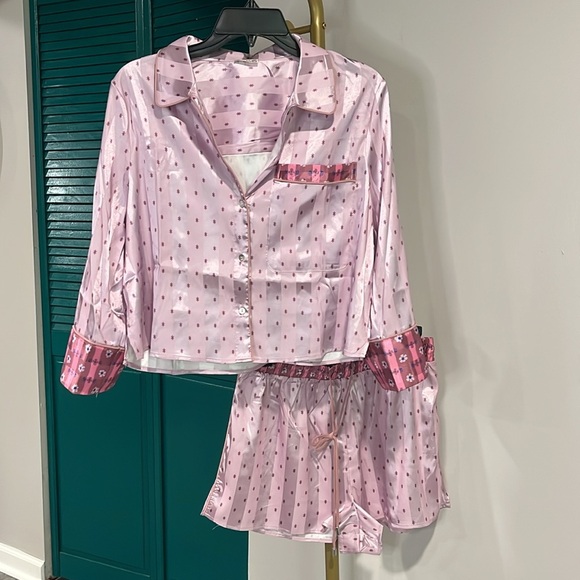 FREE PEOPLE NWT Pillow Talk PJ Set / Lilac Combo - S/M (label M) - Picture 6 of 11